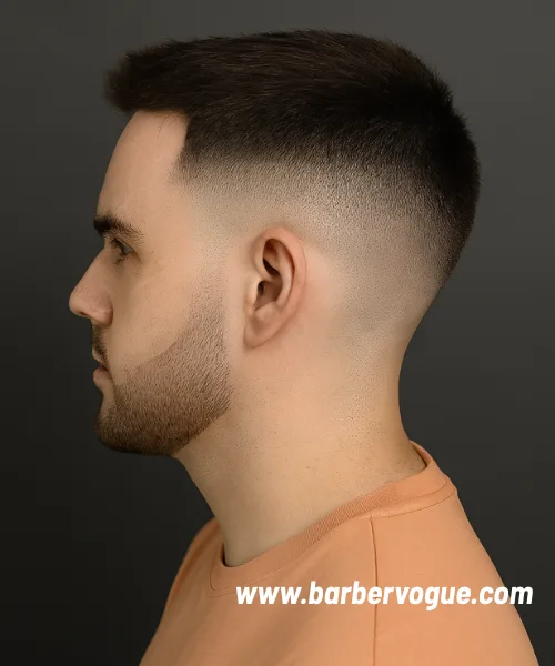 Short Hair with Mid Fade
